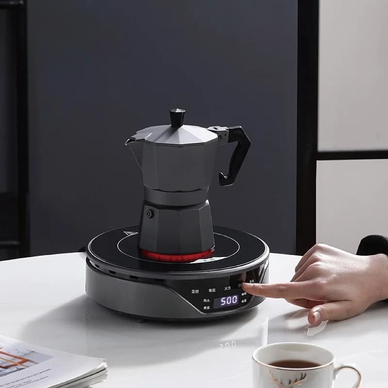220V Stufa Elettrica In Ceramica Stufa Da Tè Piastra Calda Elettrica Riscaldatore Stufa 4 Gear Caffè Forno di Riscaldamento Mini Macchina Da Tè Caldaia Ad Acqua