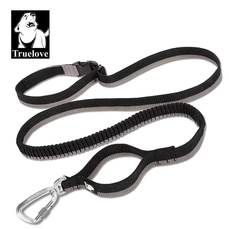 Truelove Pet Running Guinzaglio Bungee Hand-Free Dog Guinzaglio Medium sized Dog Profession Moschettone Reflective Points NEW TLL2271