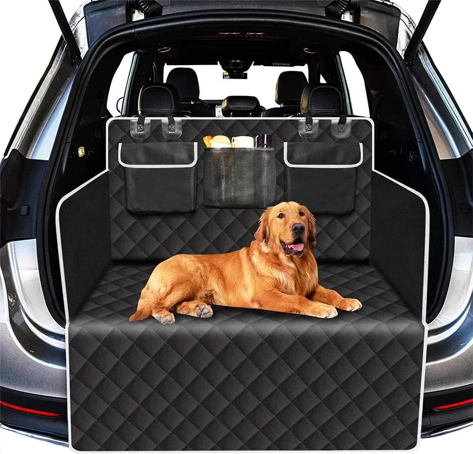 Trunk Cargo Liner for Pet Trunk Carpet Waterproof Anti Slip Wear-Resistant Cushion for Dog 5-Layer Thicken Oxford Cloth