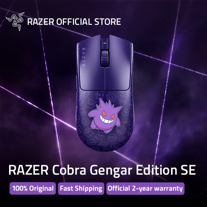 Razer Pokemon Gengar Edition Viper V3 Pro SE Wireless Gaming Mouse for CS2