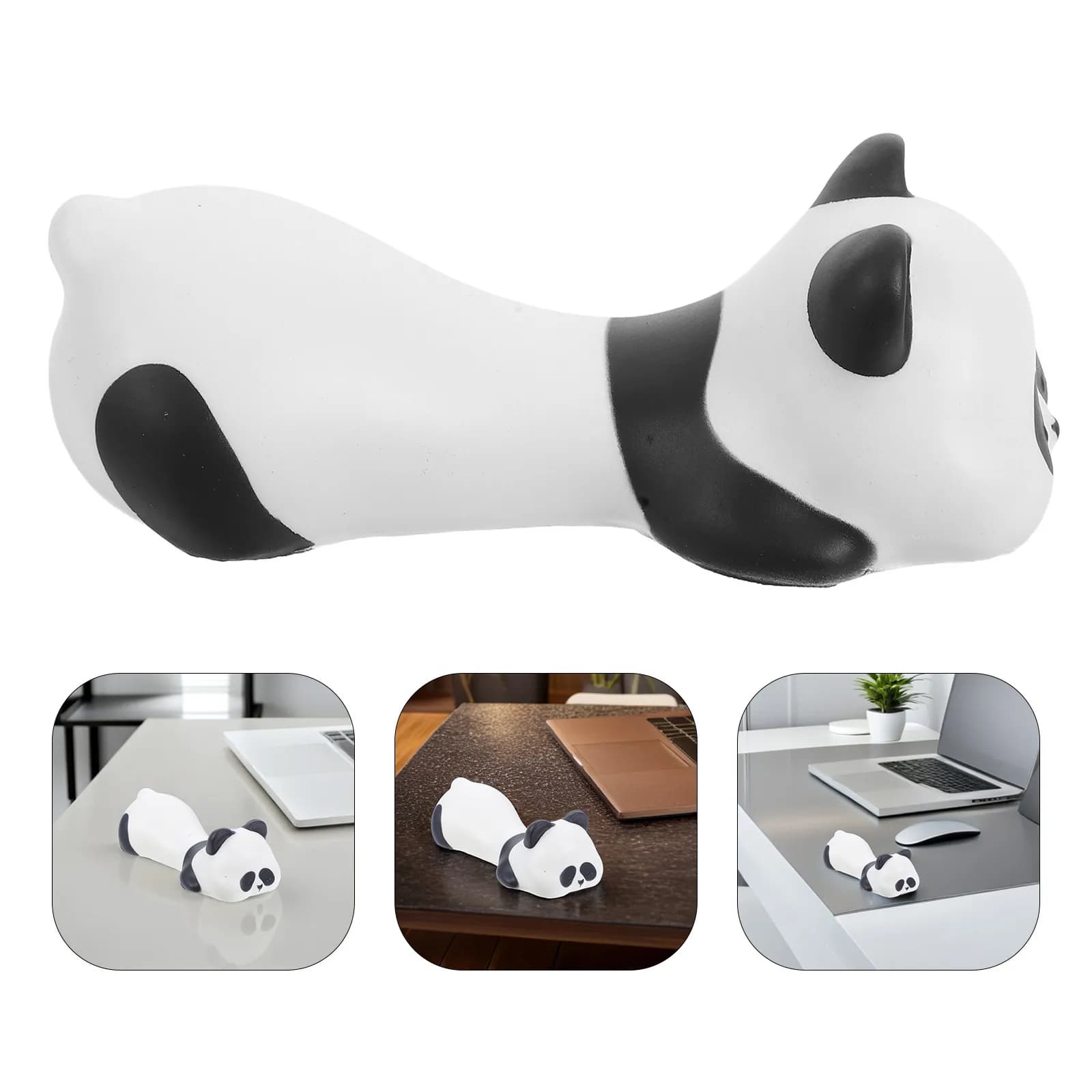 Cuscino Poggiapolsi Premium con Gel per Tappetino Mouse, Design Ergonomico, Base Antiscivolo, Supporto Comodo per Mani, per Ufficio e Gaming