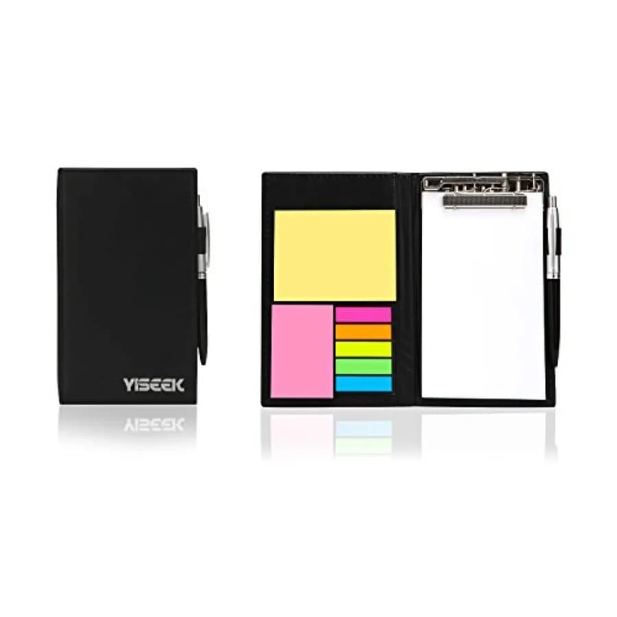 Sticky Notes Notebooks Colored Page Markers Bundle Set, Rectangular Notes and Index Tabs Flags Organizer, W/Fashion Ballpoint P