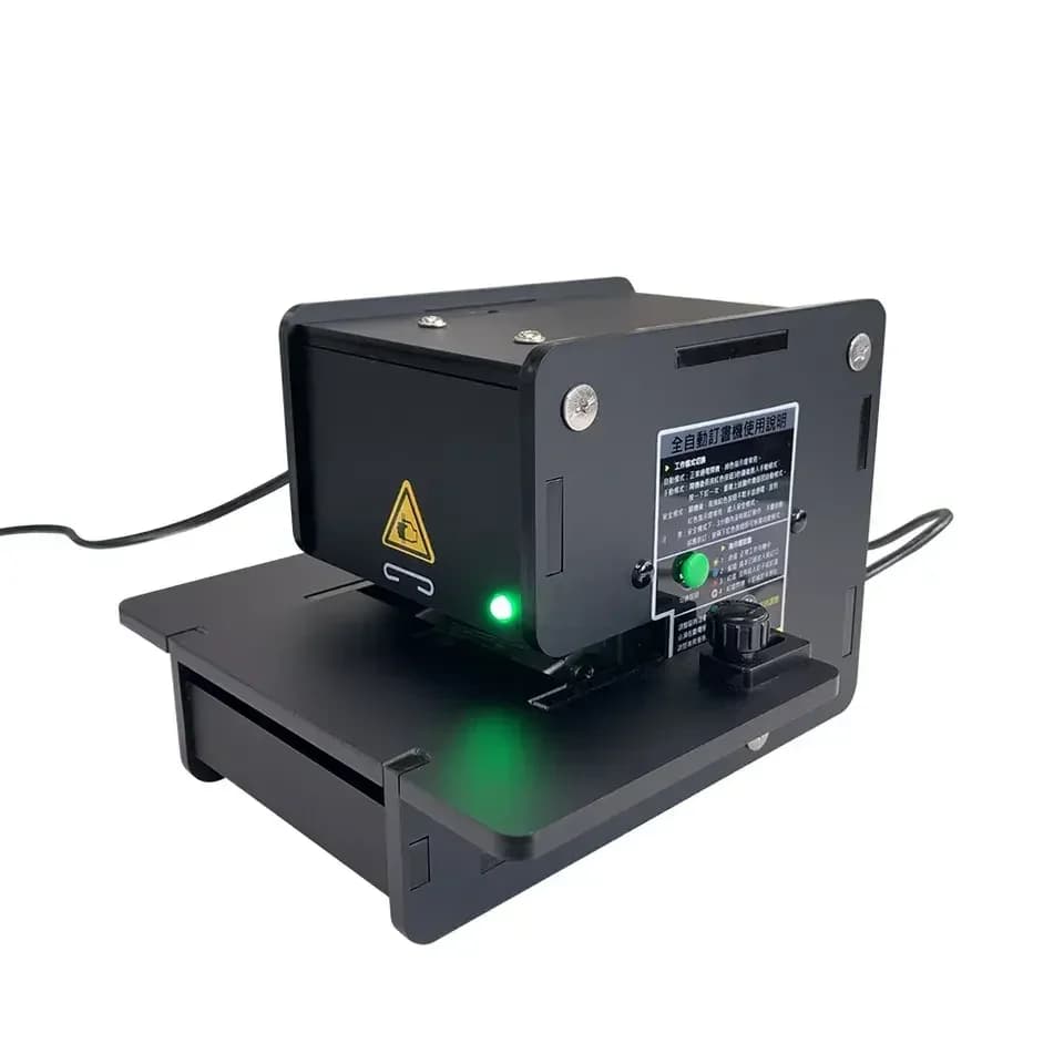 -forWD-50E Cucitrice ideale alimentata a batteria Cucitrici elettrici per carta a doppia testa per ufficio