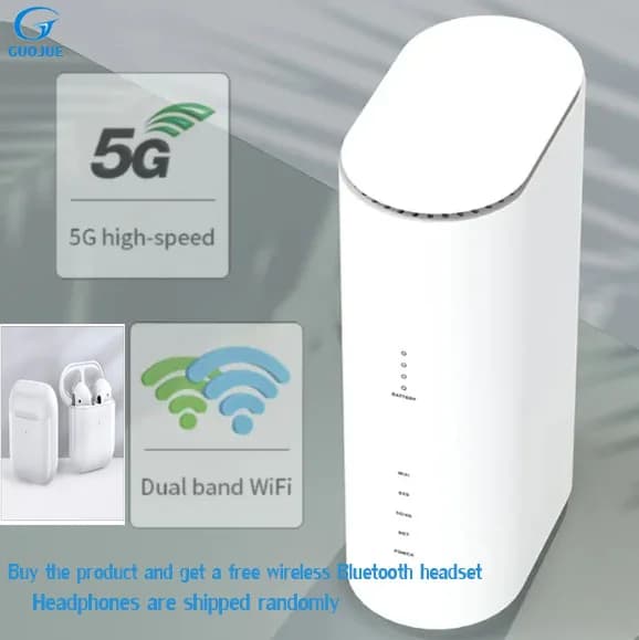 Router Wifi6 CPE 5G 1800Mbps 2.4G + 5G Modem Dual Band Router Ripetitore Wifi con slot per scheda SIM Gigabit LAN Wireless Hotsport