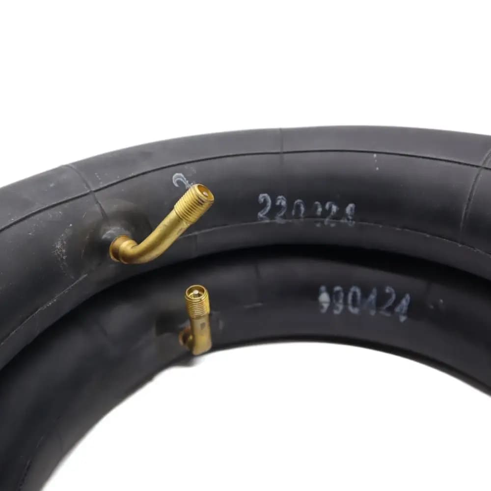 High Quality 10x2 50 Inner Tube For Scooter HOTA Butyl Rubber Thickened Tire Replacement Part With Bent Air Valve Nozzle