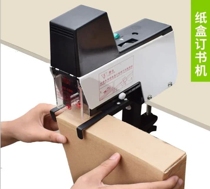 rilegatrice rotativa per scatole di carta cucitrice per scatole in PVC