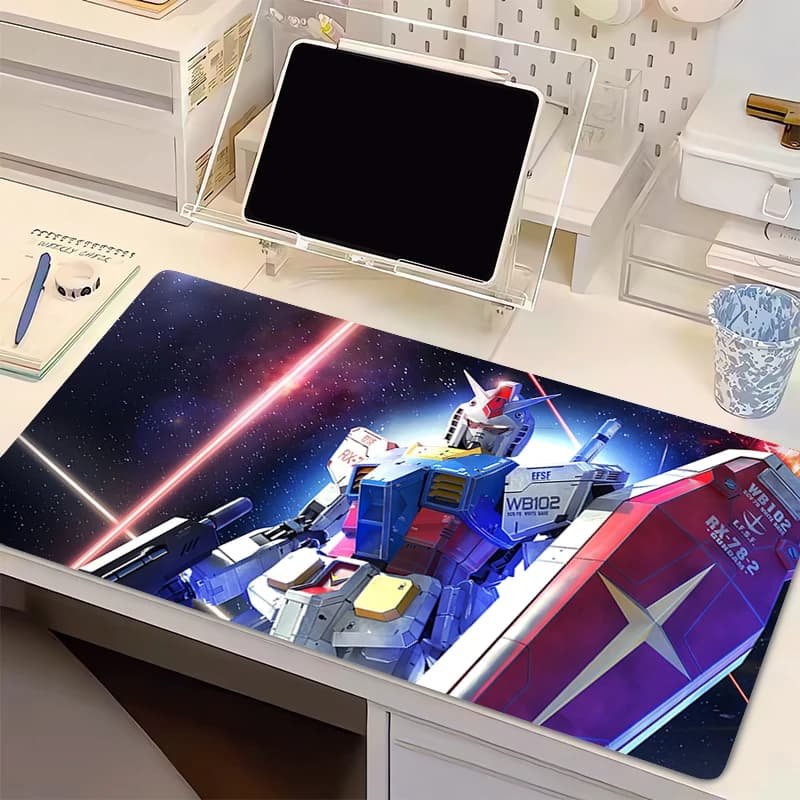 Tappetino per mouse Anime Mechanical Warrior RX-78-2 G-gundam 90x40cm Gamer Gaming Varmilo Tappetino per tastiera PC Tappetino per mouse in gomma per scrivania