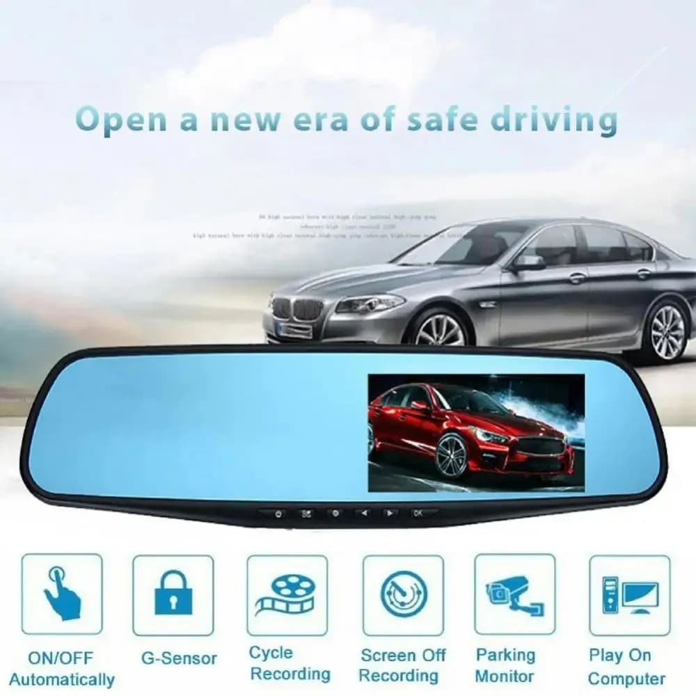 NEW 1080P wide-angle dashboard camera for cars DVR recording HD night vision recorder for vehicles vehicle monitoring