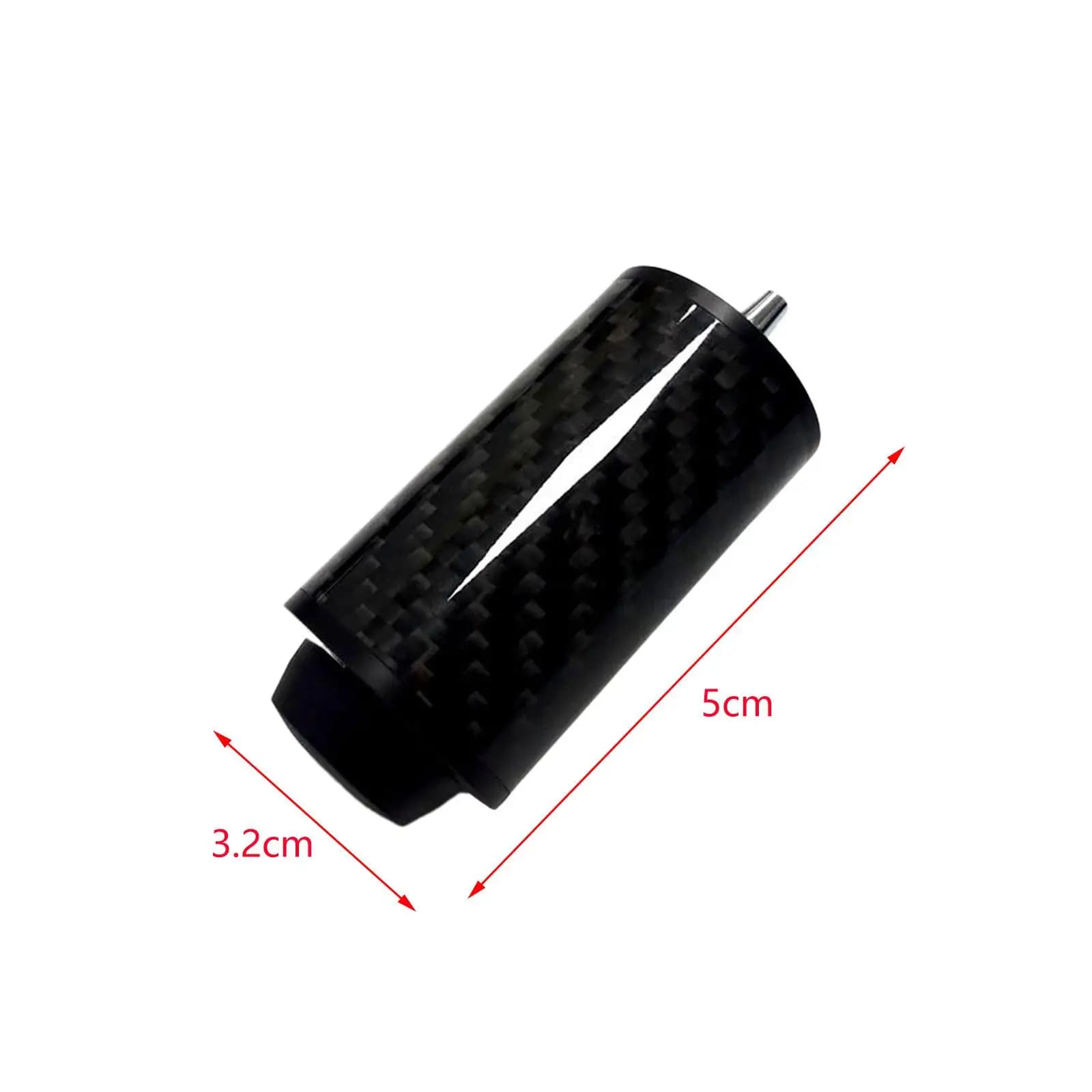 Billiards Cue Extender Extension Holder Accessory for Pool Cue Stick Carbon Fiber Black