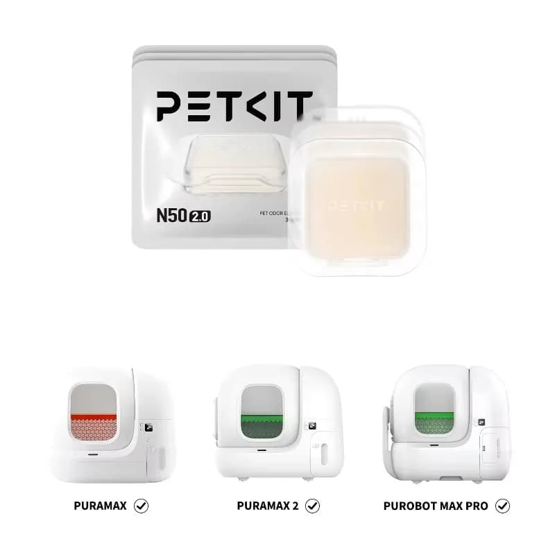 PETKIT Pura Max Eliminatore di odori per animali domestici N50 2.0 Puramax 2 Accessoire Lettiera automatica Sacchetto della spazzatura Ricarica di liquidi purificanti Gatti