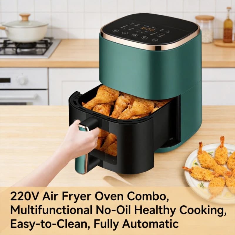 220V Air Frying Oven, Oil Free Sana Kitchen Multifunction, Easy to Clean, Fully Automatic