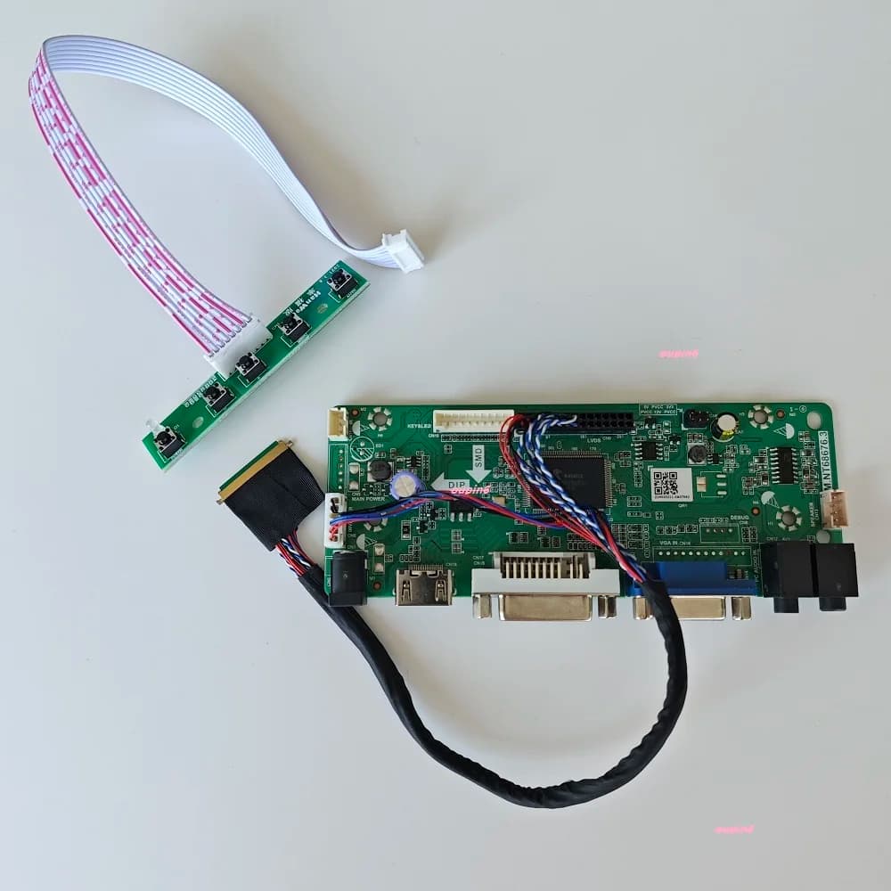 Kit for LP156WH3-TLSA LP156WH3-TLT1 LP156WH4-TLQ2 1366x768 15.6" 40pin LED Panel DVI VGA HDMI-compatible Controller driver board