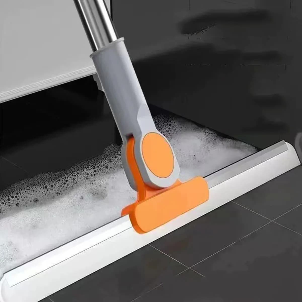 Raschietto in silicone Scopa Tergicristallo magico Luogo alto Tergicristallo per vetro Mop per pavimenti Bagno domestico Spazzare l'acqua Raschietto in silicone Scopa Mag