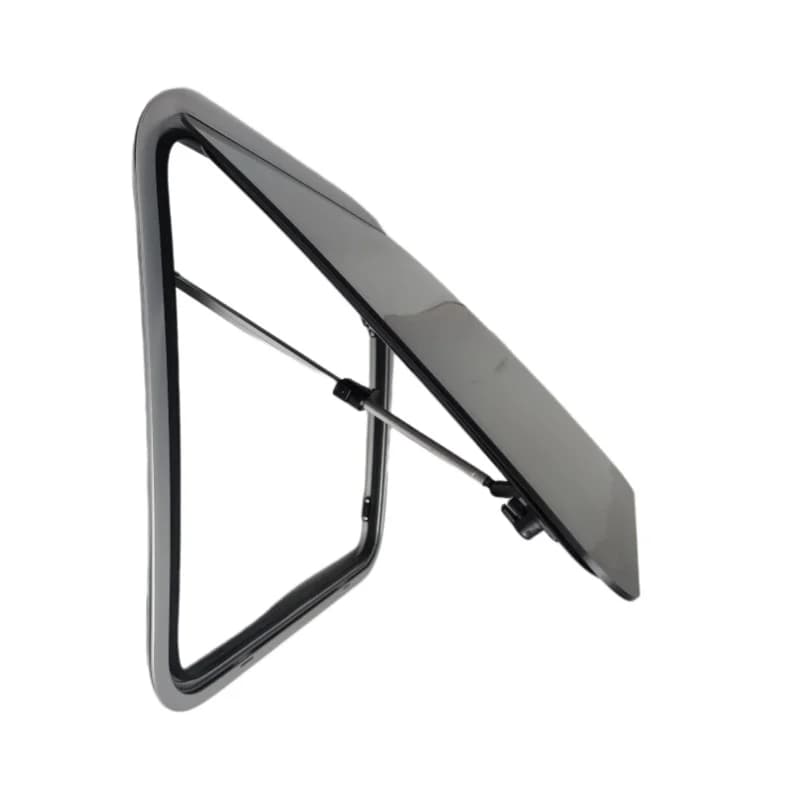 Finestra curva per camper 960x450mm, telaio curvo, finestra a battente per Fiat Ducato, VW Crafter, Mercedes Sprinter