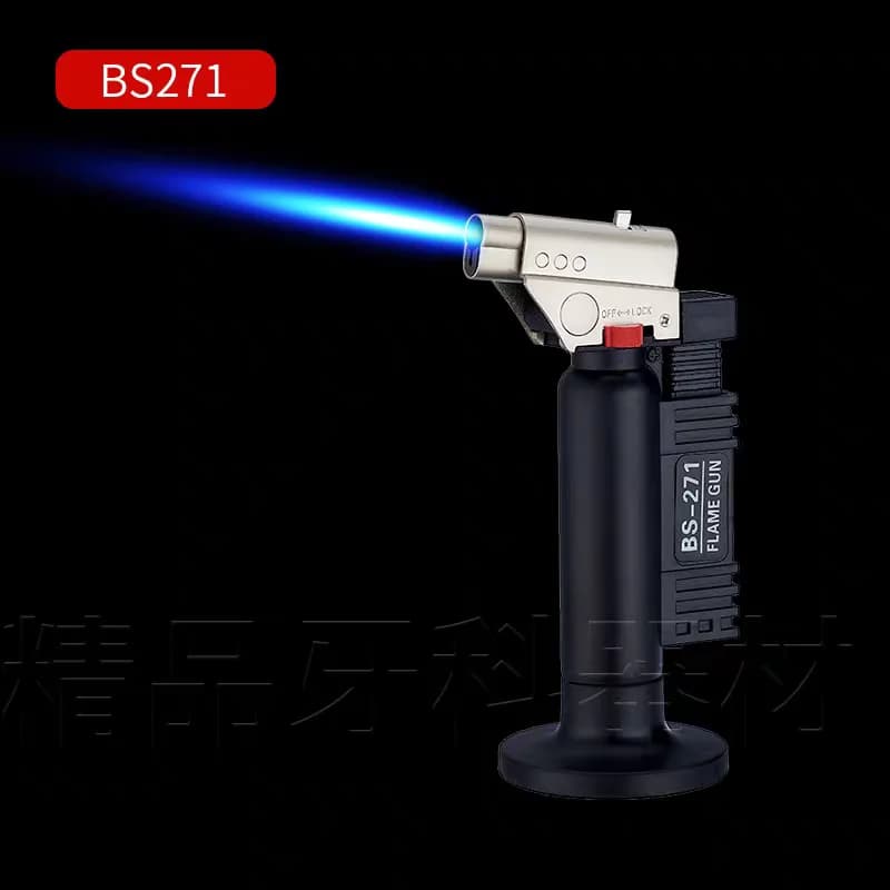 1PC Pistola a spruzzo a gas ad alta temperatura Piccola pistola per saldatura Cottura Pistola per saldatura portatile Materiali orali dentali