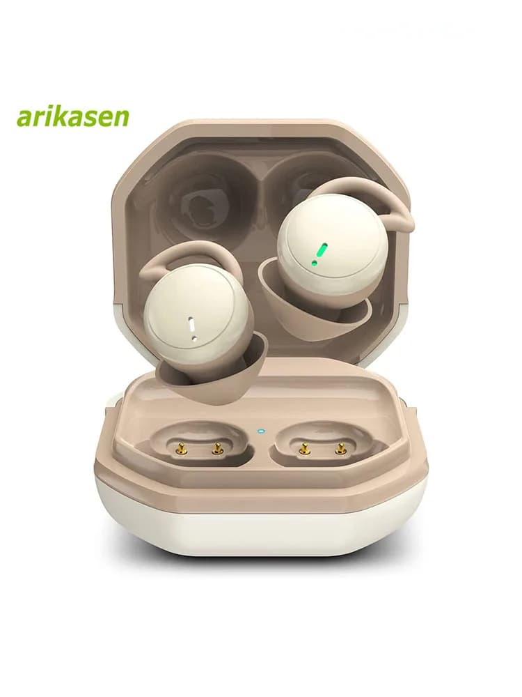 Auricolari wireless per dormire, invisibili, piccoli epocafoni Bluetooth, mini comodi blocco del rumore per dormire lateralmente, lavoro a casa
