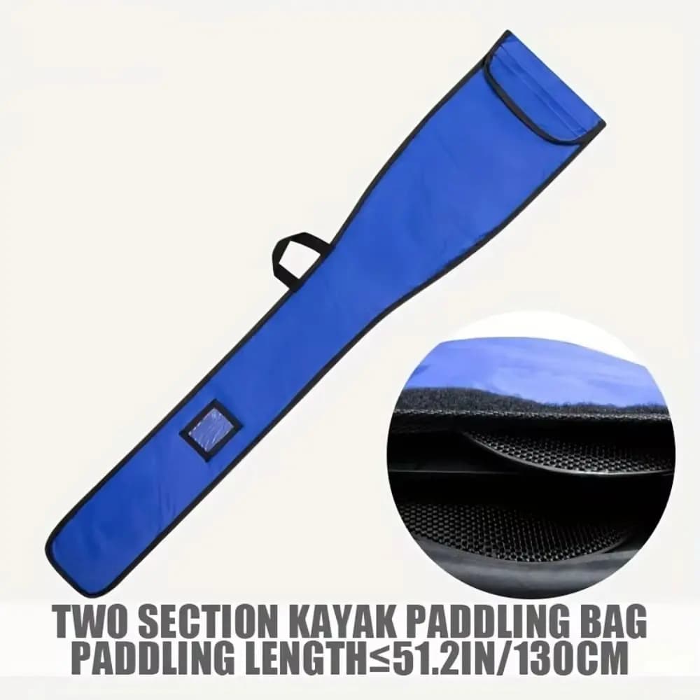 Oxford Cloth Kayak Paddle Bag Carry Case Shock-Absorbing Canoe Protection Bag Dustproof Thick Paddle Storage Bag