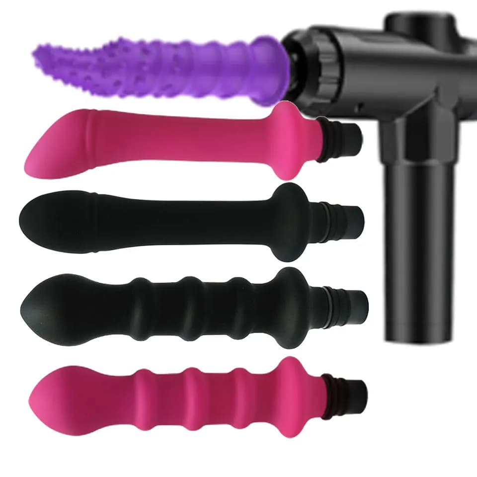 FREDORCH Strap Gun Silicone Dildos Dildos Strap on Dildos, Silicone Head for Dildos, Masturbator, Sexual Toys