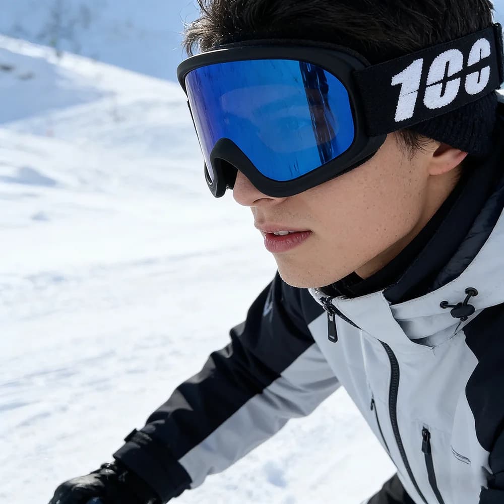 Skiing Goggles Windproof Cycling Motorcycle Goggles Winter Anti-Fog Snowboard Ski Glasses Women Men Ski Mask Goggle Sunglasses