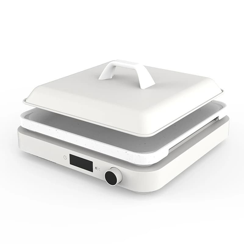 Oven for frying small sugar cubes, multifunctional pan, integrated pan, electric baking tray, pan