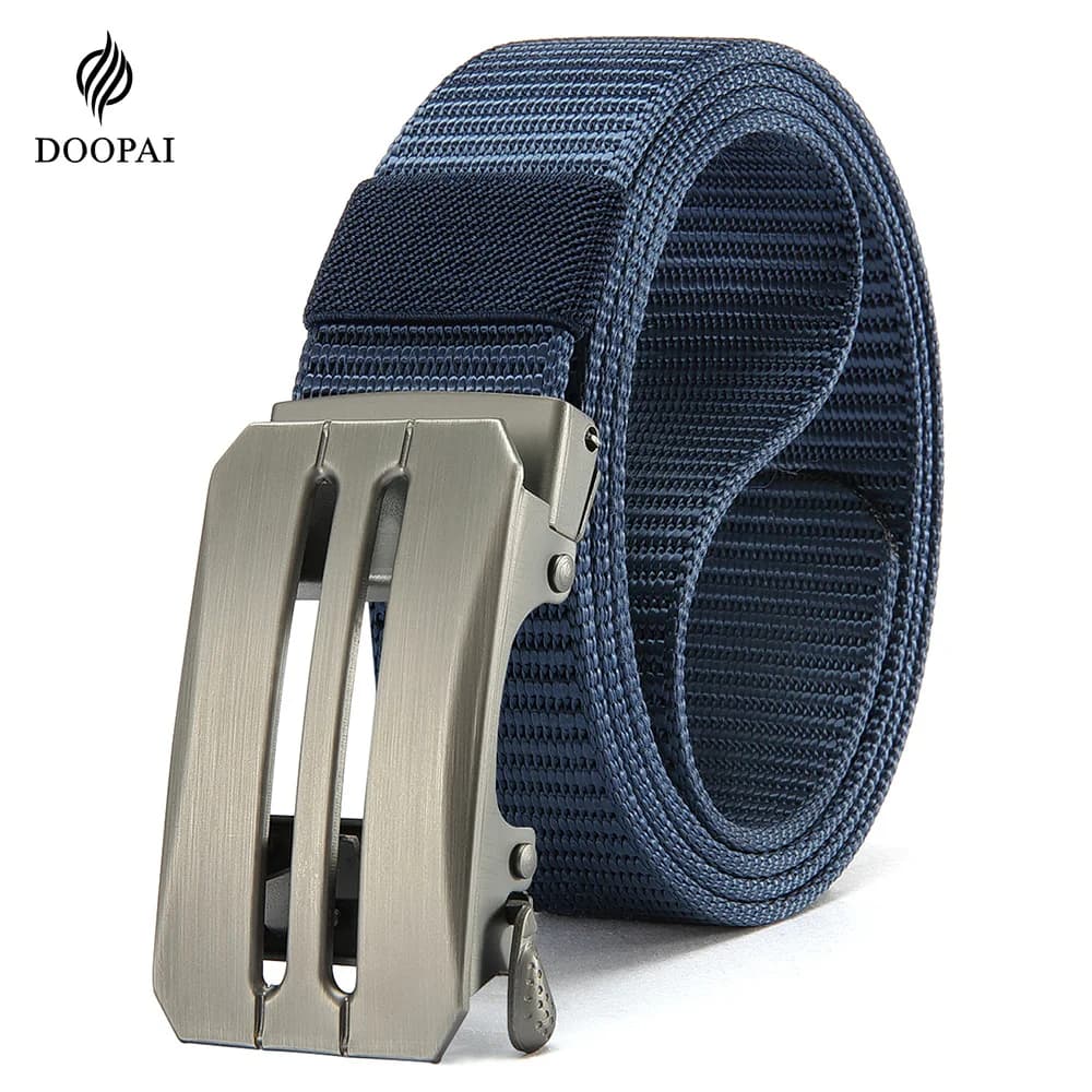 Men's Belt Outdoor Casual Canvas Belt Metal Free Training Nylon Tactical Belt for Pants Jeans Belt Sports Waist Belts for Men