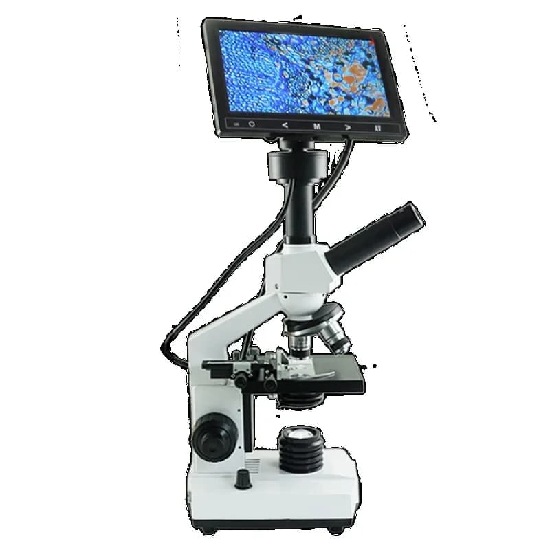 Microscopio professionale per esperimenti bioelettronici, allevamento, zootecnia, rilevamento, strumento ad alta definizione