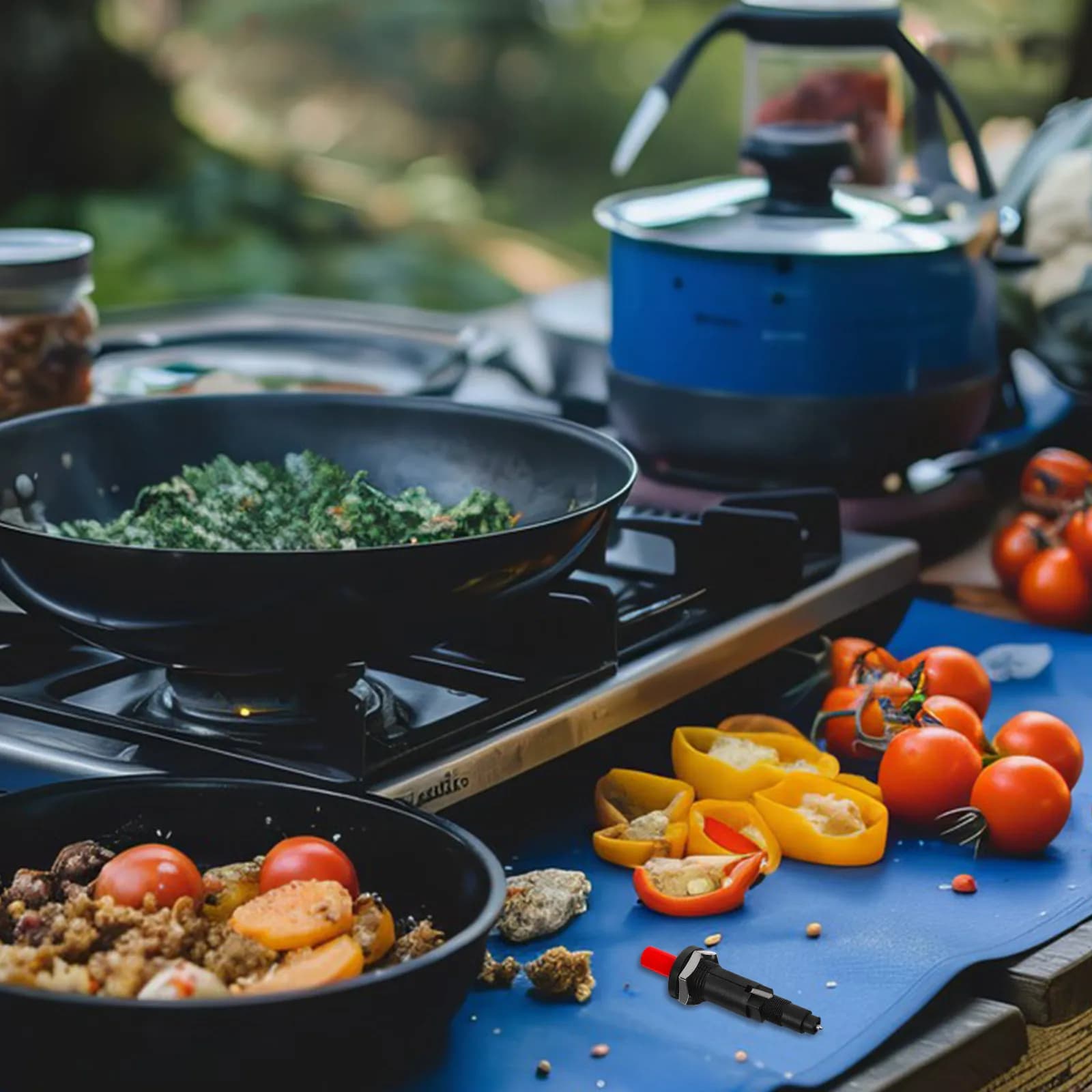 Accenditore Piezoelettrico per Barbecue a Gas, Caminetto da Cucina, Fornello da Campeggio, Stufa, Dispositivo Essenziale di Ricambio