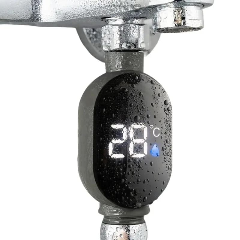 Indicatore di temperatura della doccia digitale a LED Monitor intelligente impermeabile per il bagnetto del bambino Bagno Accurato Sicuro Spegnimento automatico Durevole