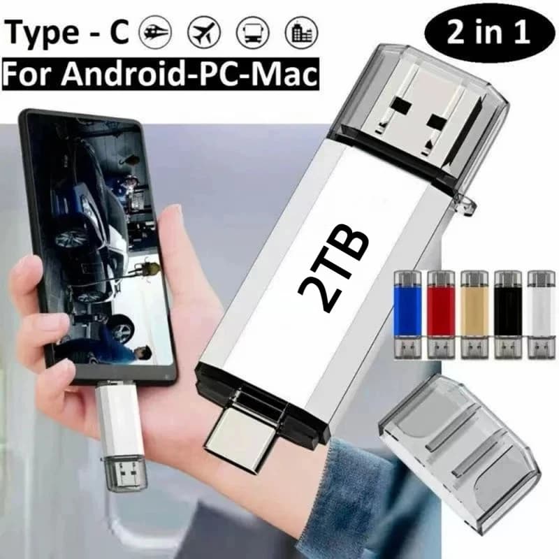 Metal Flash Drives USB 3.0 High Speed 512GB Pendrive Flash Disk Memoria Stick Waterproof USB Stick For Car Phone Computer