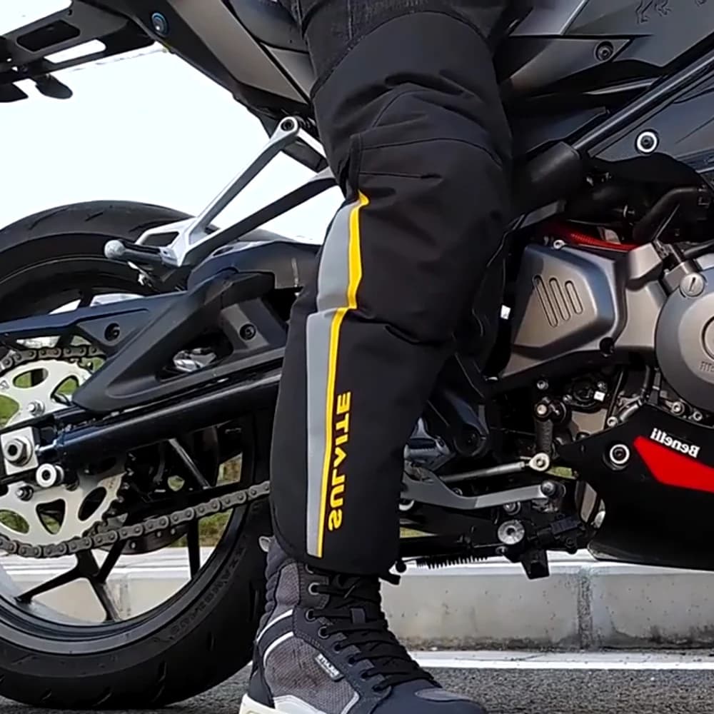 Copri gamba scaldamuscoli per ciclismo invernale per moto con striscia riflettente Protezione per moto Ginocchiere sportive Protezioni Protezione gp