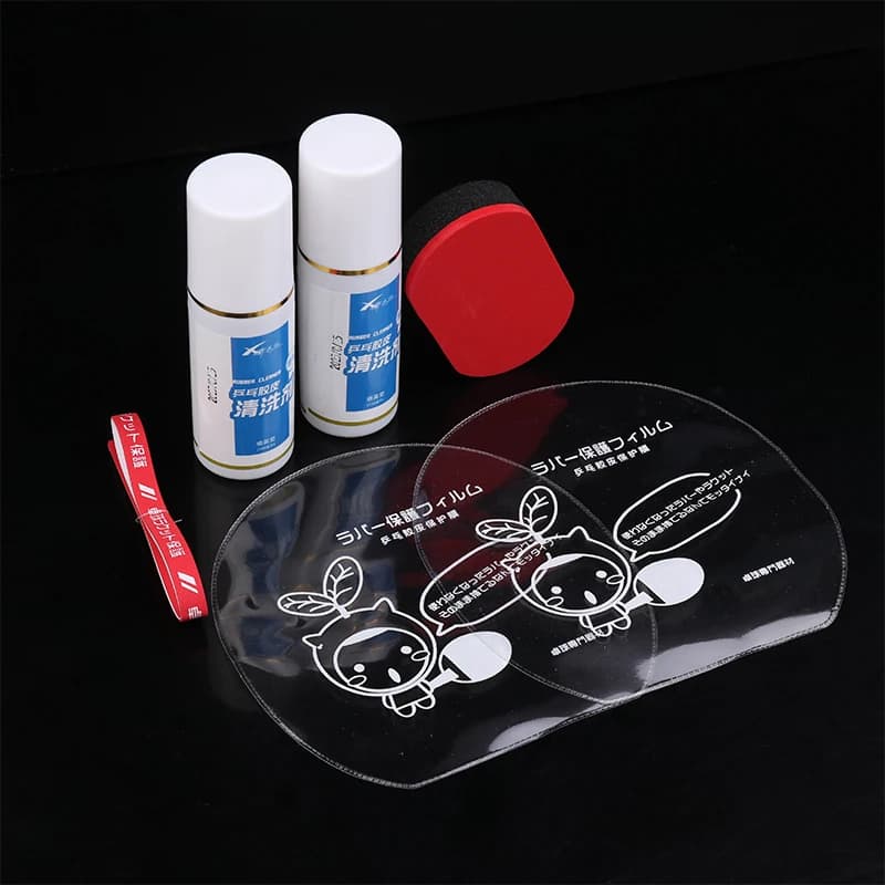 diW di 100 ml rubber cleaner, special cleaning agent for racks, protective film for cleaning racks, protection belt for edges of ping pong racks