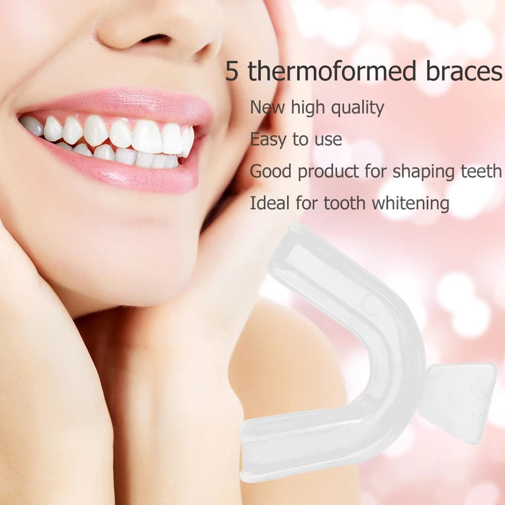 Set of 2-20 Pieces of Orthodontic Devices Soft, Tooth Protection, Whitening, Multifunction for Oral Hygiene