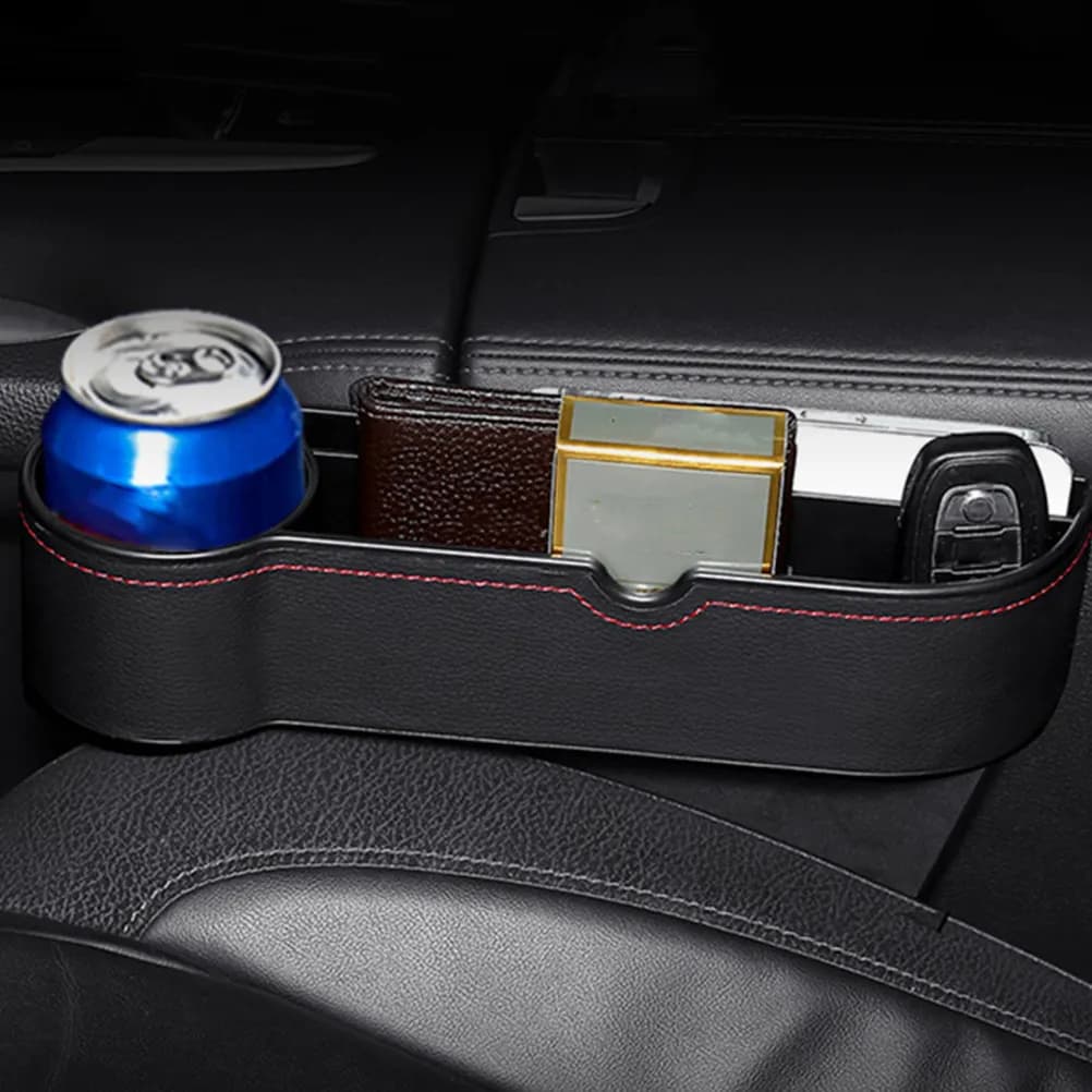 Auto Seat Organizer, Multifunctional Storage Box for Front Consoles between Seats, Telephone Door, Key Door, Snack Container