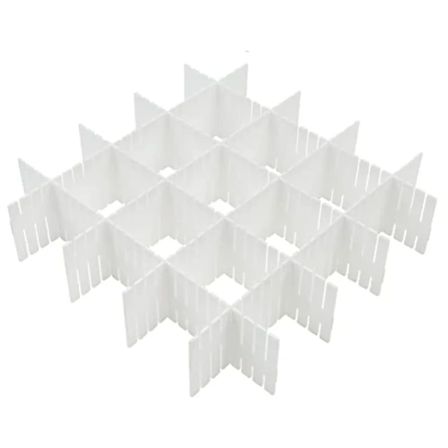Drawer Dividers, Adjustable Drawer Organizer for Socks, Underwear, Makeup, Can Help Tidy Kitchen, Bedroom, Dresser