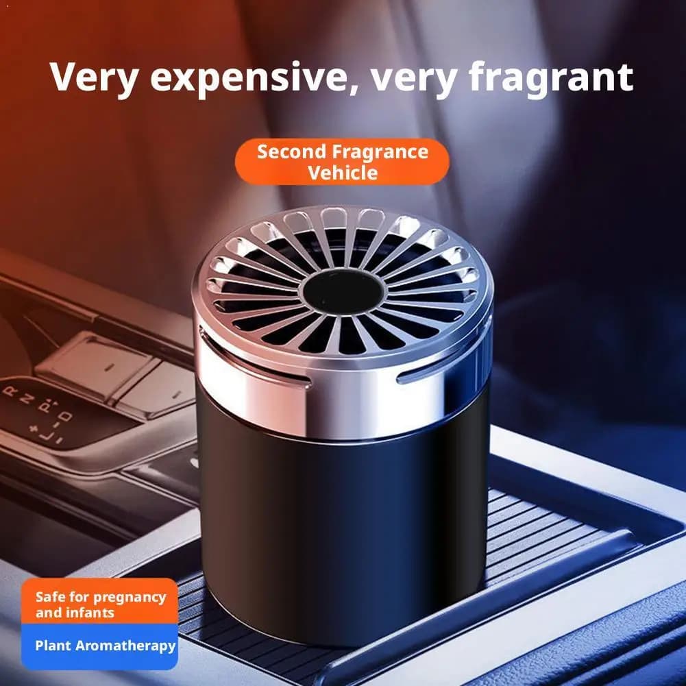 Portable diffuser of essential oils, perfume distributor for home, office, car, air freshener.