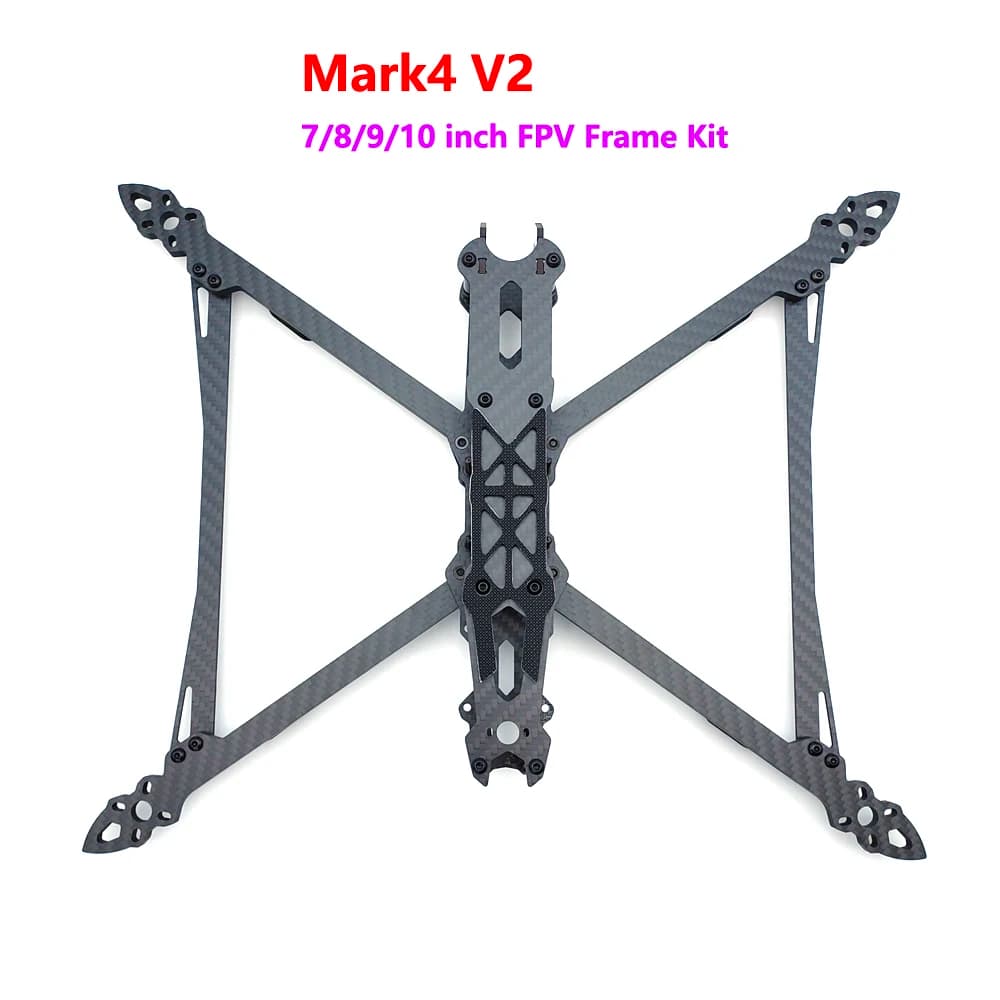 Mark4 V2 Mark 4 FPV Racing Drone Frame 7 inches/8 inches/9 inches/10 inches Quadcopter Freestyle assembly kit DIY Parts