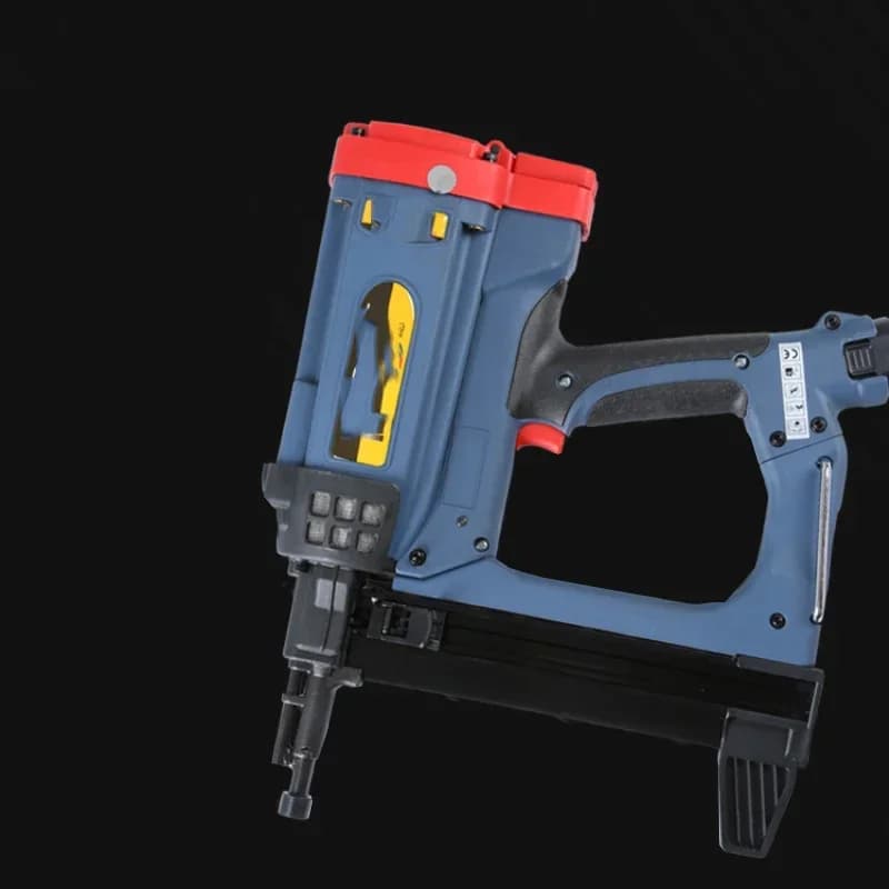 1PC Adjustable Cordless Fast Gas Nailer Air Nailer For Woodworking Concrete Door And Window Trough Decorative Fixed Nailer