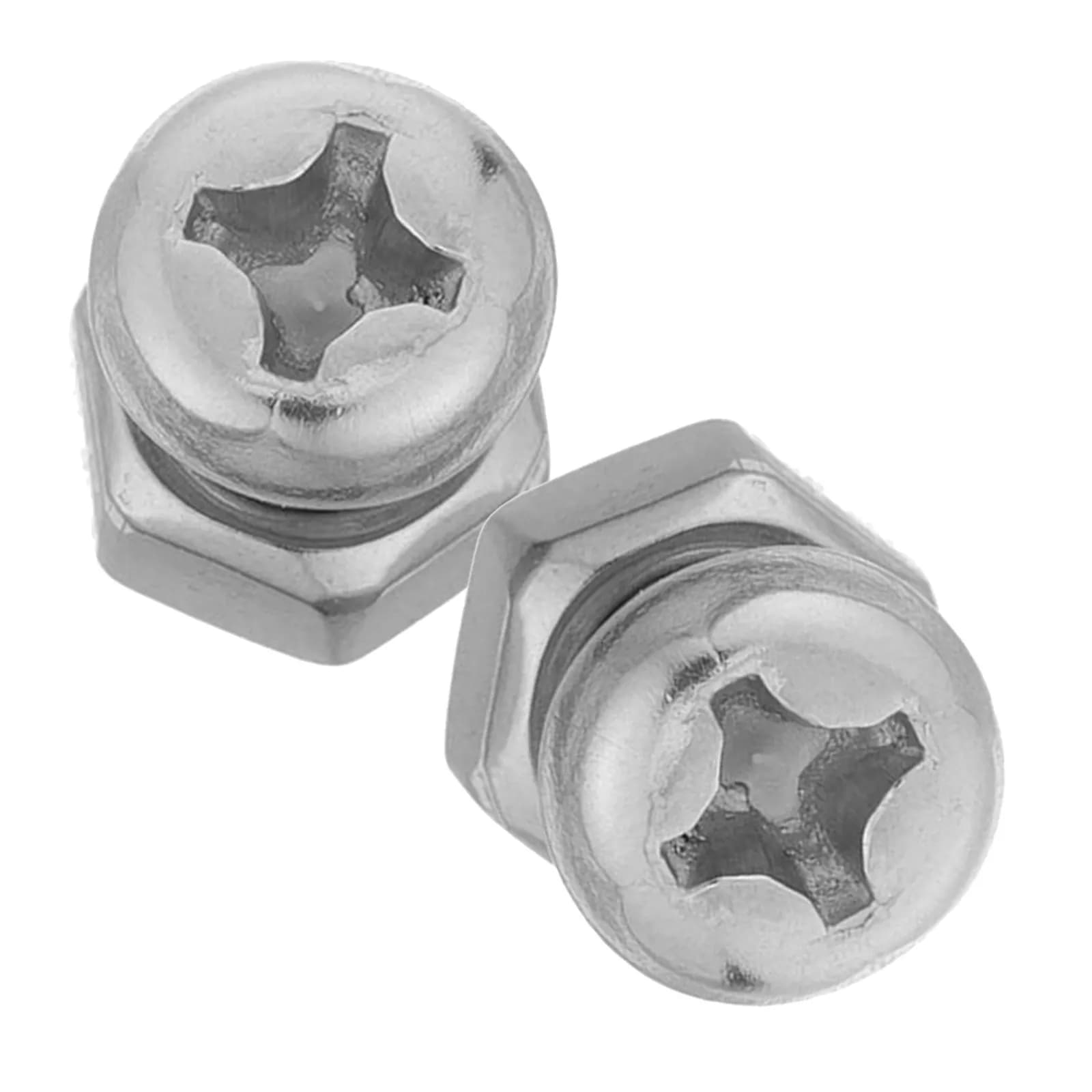 2 Set di Viti per Manici di Wok e Padelle Antiaderenti, Bulloni di Riparazione Resistenti per Pentole e Casseruole