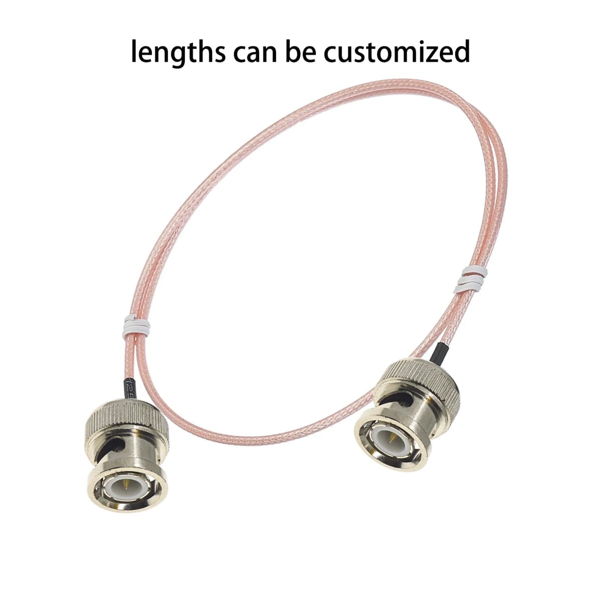 RG316 cavo BNC maschio a BNC maschio Q9 spina connettore prolunga cavo RF coassiale coassiale ottone rame WIFI Radio Jumper Pigtail