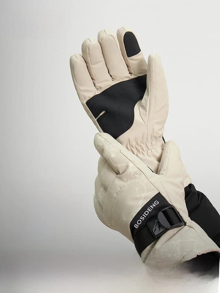 Guanti Bosideng 2024 Invernali per Esterni Resistenti al Freddo Estremo, Antivento, Caldi, con Touchscreen sulle Punte delle Dita, per Sci e Ciclismo, Resistenti all'Usura