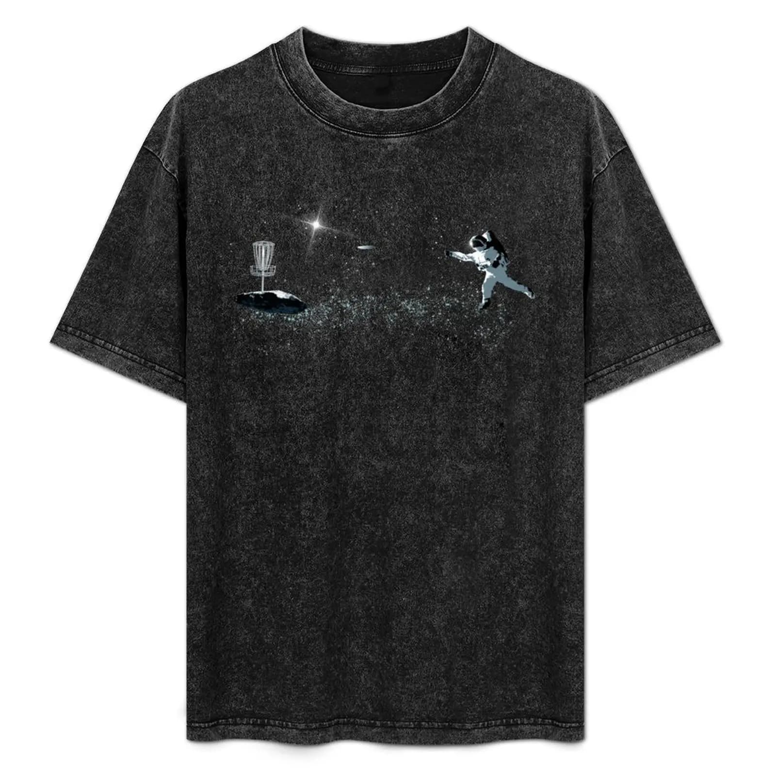 T-shirt Space Disc Golf Plus Size Comfort Fit Tee
