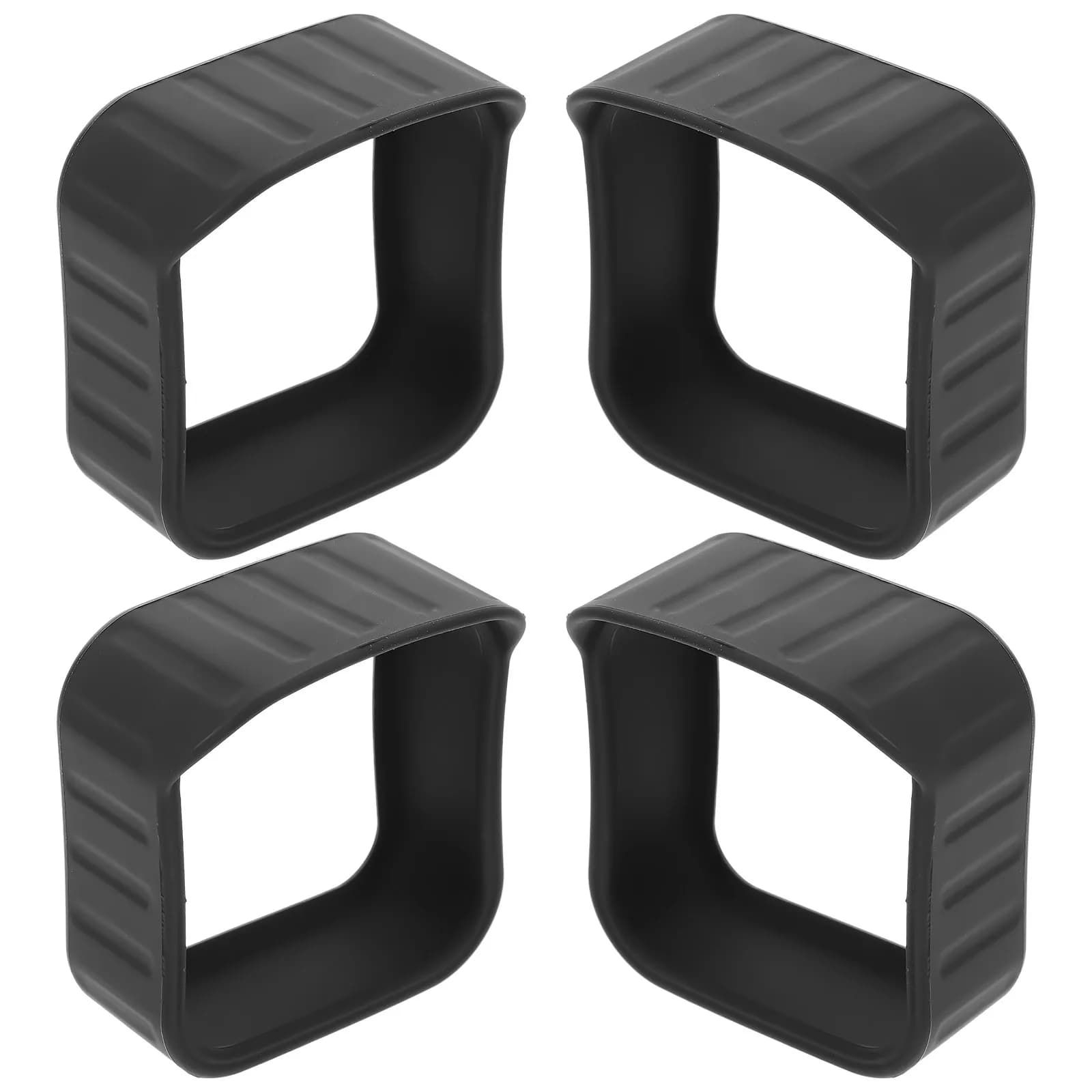 4Pcs Silicone Camera Cover Protective Skin Weatherproof Outdoor Rain Dust Shield Case Compatible for Blink Security Camera
