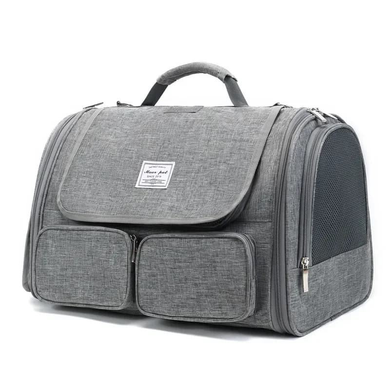 Cat Dog Airplane Carrier Small Pet Carrier Airline Approved Under Seat Approved Pet Carrier Mesh Window