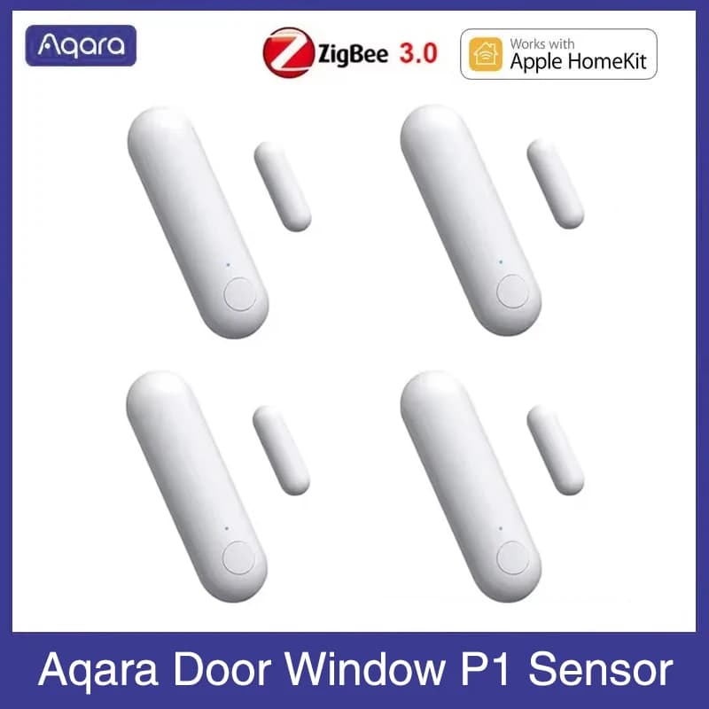 2025 Aqara Door and Window Sensor P1 Zigbee 3.0 Smart Home Mini Sensor Remote Control Alarm Security Works with APP Homekit