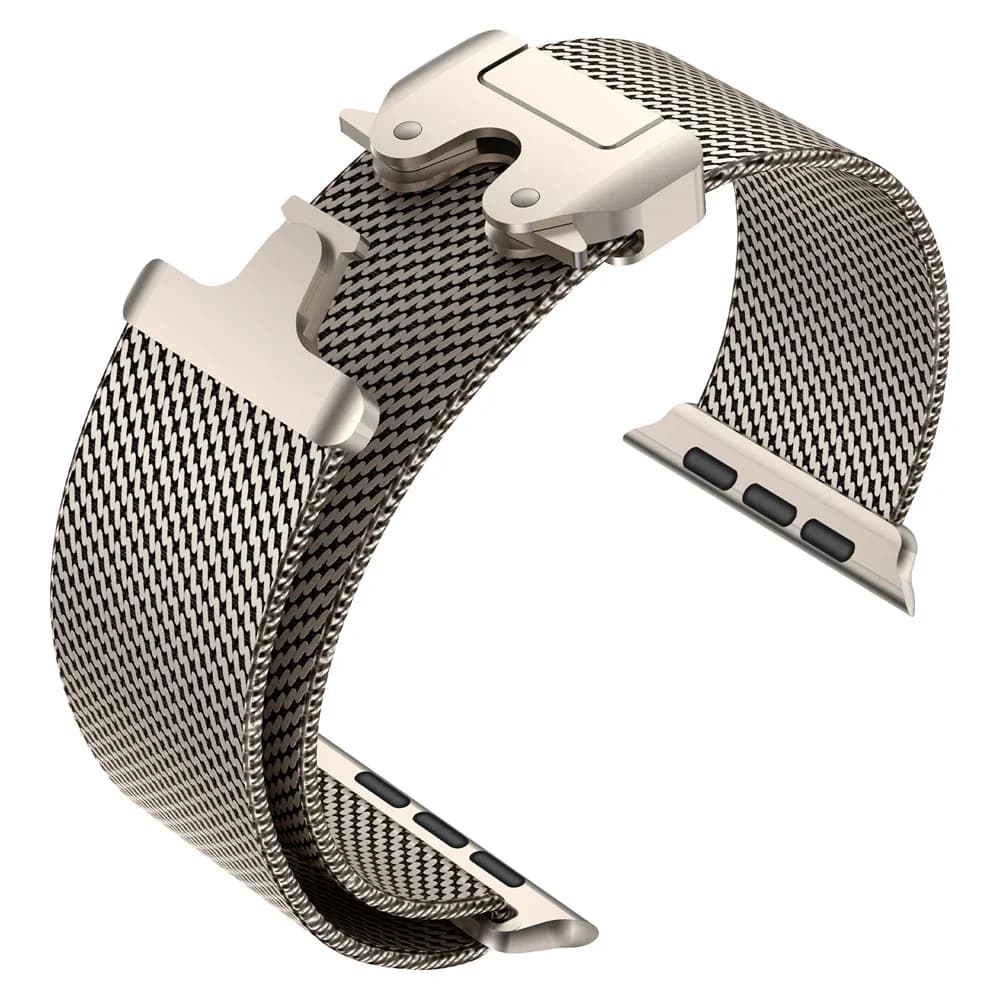 Titanium Milanese bracelet for Apple Watch Ultra 2 49mm Series 10 9 8 7 6 5 4 SE 46mm 42mm 45mm 44mm 38-40mm Accessories