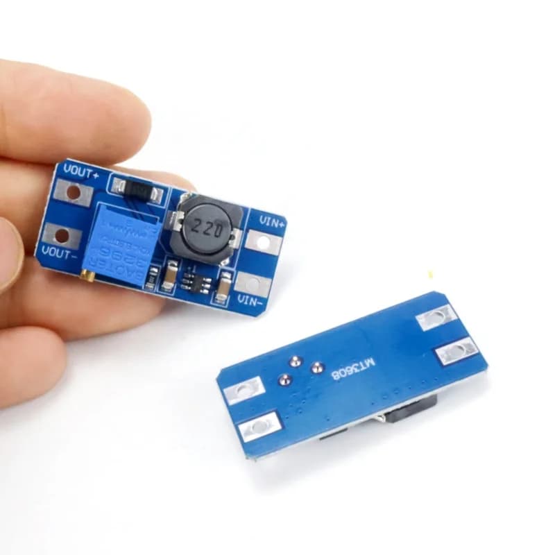 Modulo Convertitore Boost DC-DC MT3608 1/3/9 Pezzi 2A Ampio Range di Tensione per Kit Fai-da-te Arduino