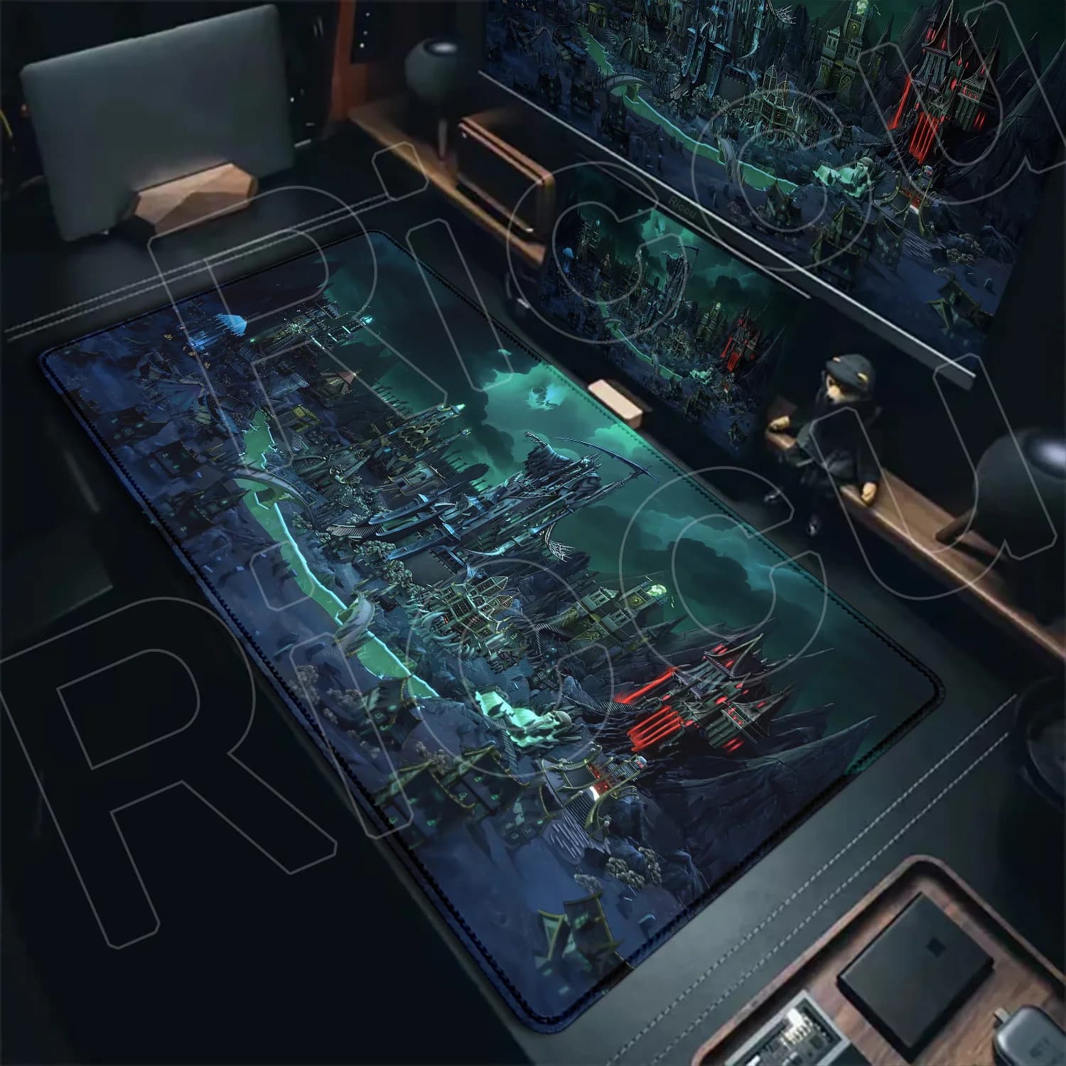 Cool 900x400mm Big Lockedge Tappetino da scrivania per computer da ufficio Heroes of Might and Magic 3 Tappetino per mouse Tavolo da gioco per laptop Tastiera Mousepad