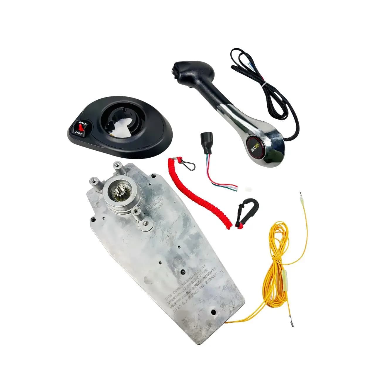 Centralina di controllo acceleratore marina a montaggio laterale, nascosta, 8M0030550, compatibile con cavo acceleratore di seconda generazione, controllo lato destro