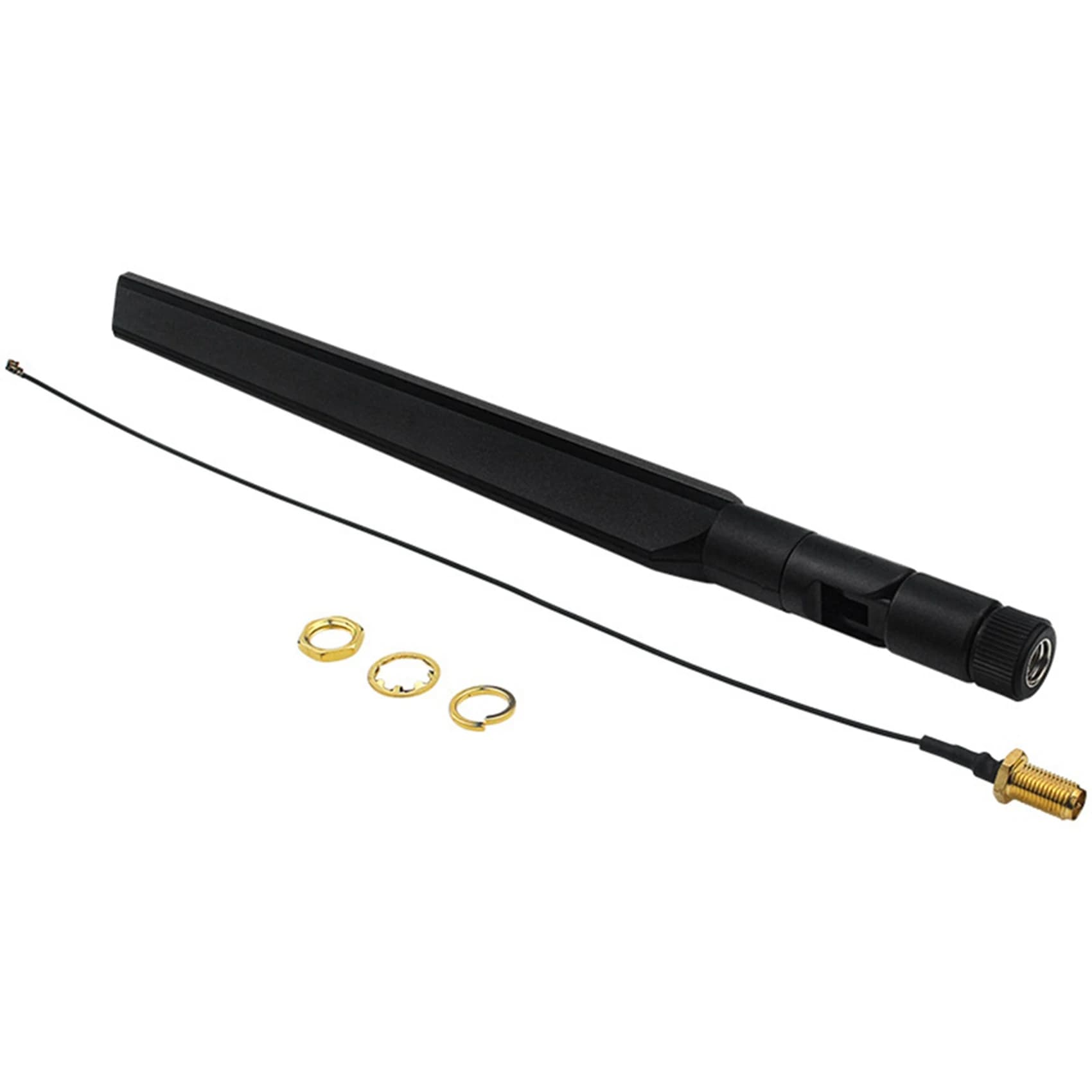 【PREZZO SPECIALE!】12 Pezzi Antenna Esterna per Modulo Wifi 7 Banana Pi BPI-R4 BPI-R4-NIC-BE14, Compatibile con Banana Pi R4