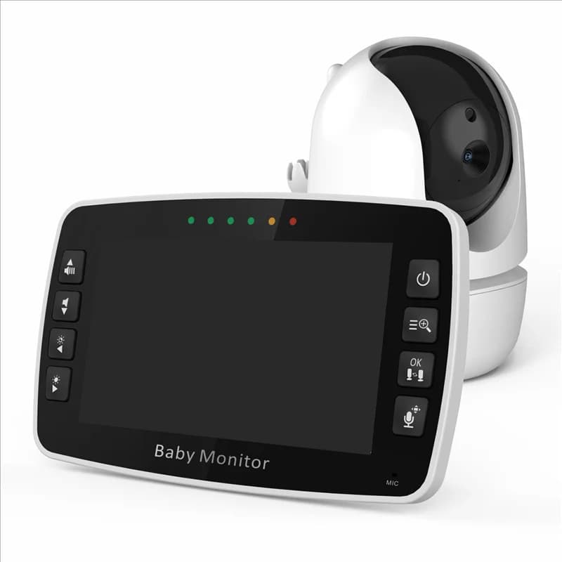 B52C Schermo IPS da 4.3 pollici Wireless PTZ Interfono Baby Monitor Display della temperatura Nanny Cam Telecamera a lunga distanza Spina UE